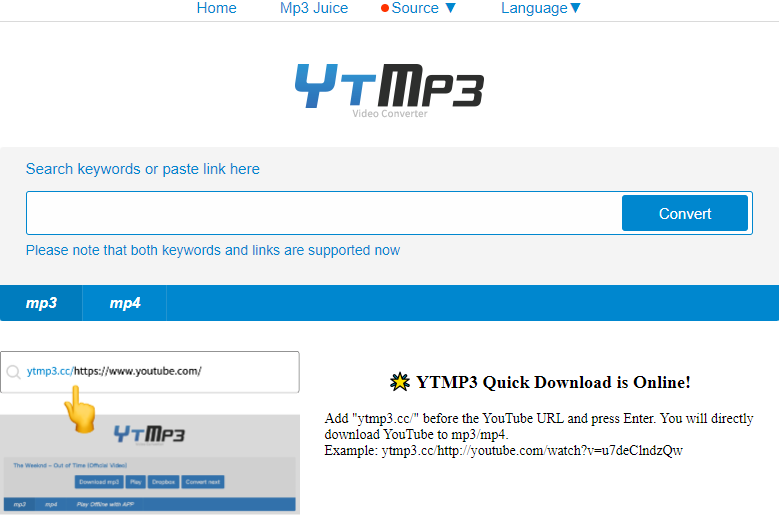 YTMP3 - free YouTube to mp3 converter