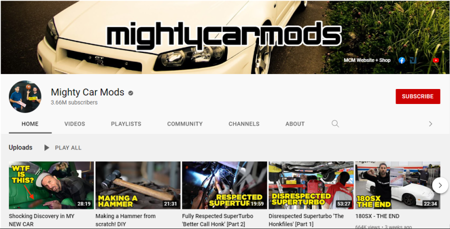 Mighty Car Mods - Car YouTubers