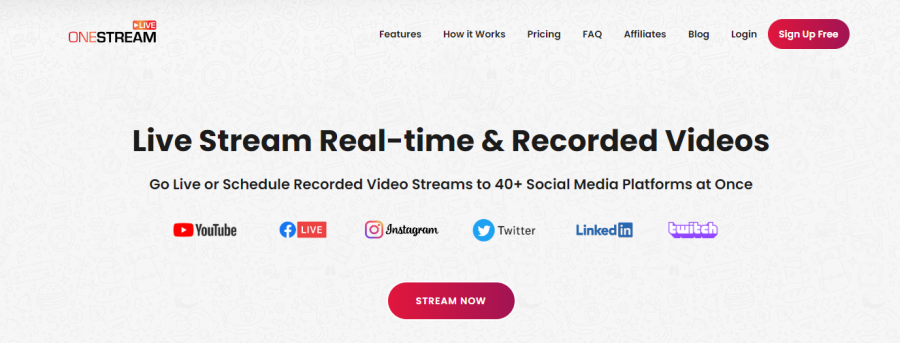 OneStream Live - best streaming software