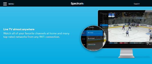 Spectrum live tv