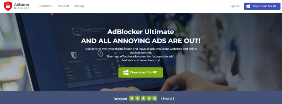 AdBlocker Ultimate - Best YouTube ad blocker