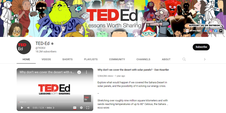 TED-Ed - educational youtube channels for kids