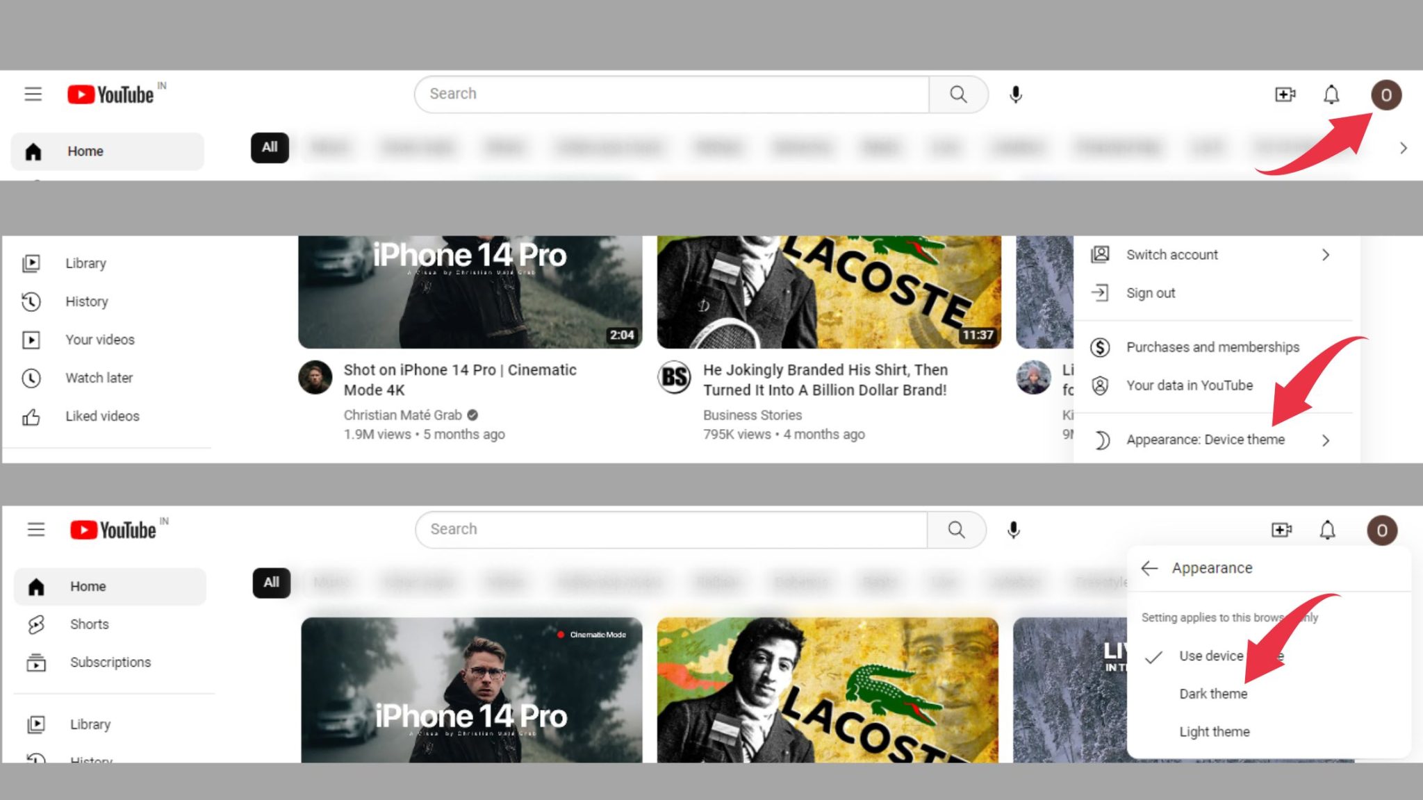 How to Turn On YouTube’s Dark Mode on Desktop & Mobile UpViews Blog