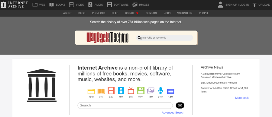 Internet Archives - YouTube Alternative