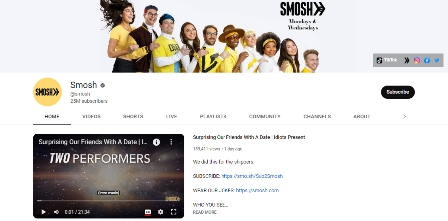 Smosh - famous vloggers