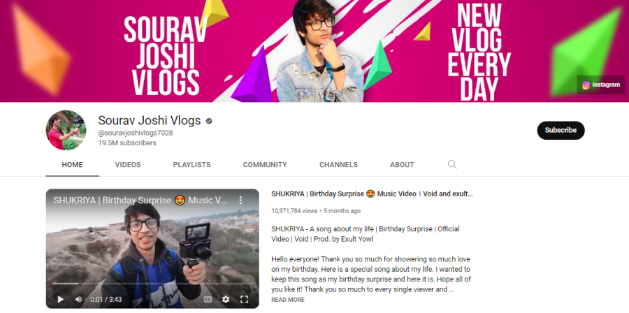 Sourav Joshi Vlogs- Best vloggers in India