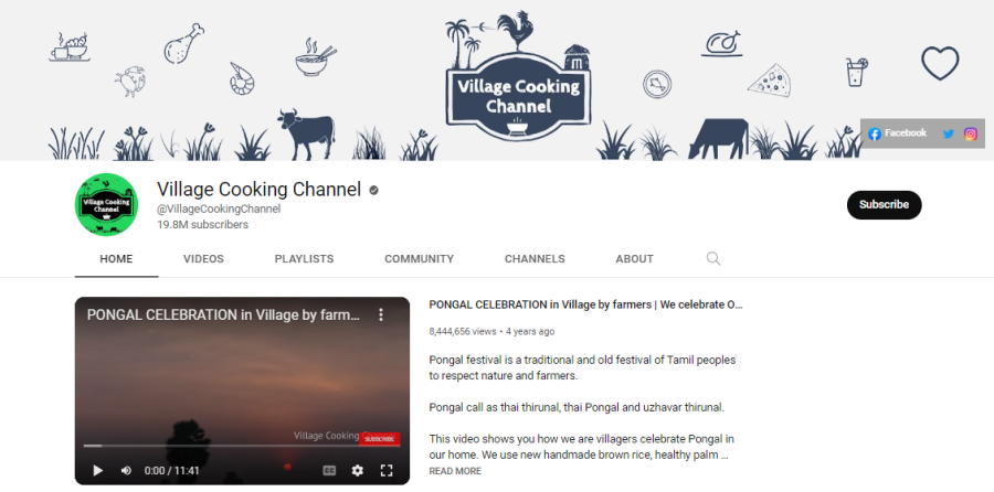 Village Cooking Channel - Best vloggers in India
