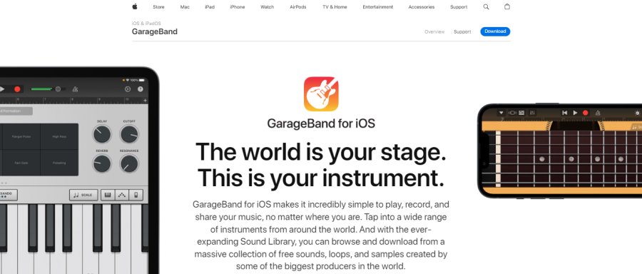 Garage Band - Music Production Software