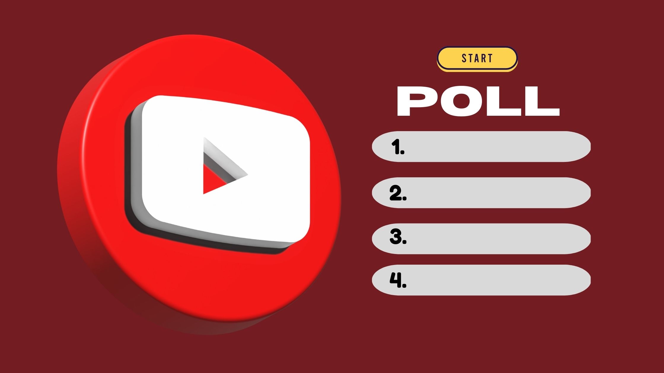 How to Make a Poll on YouTube