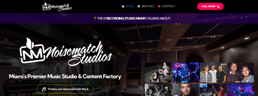 Noisematch Studios - Recording Studios in Miami