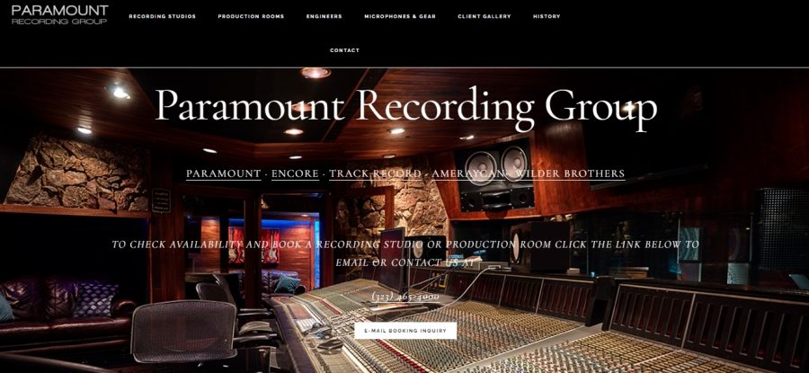 Paramount Recording Studio - Recording Studios in Los Angeles