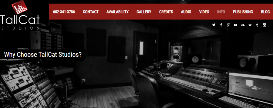 TallCat Studios - Recording Studios in Phoenix