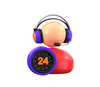 24/7 live support